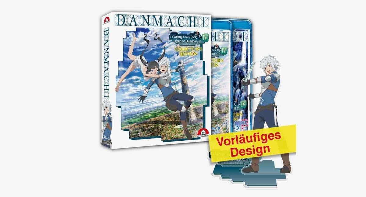 Bluray Release + Ausstattung für »DanMachi«-Staffel 4 bekannt geben!