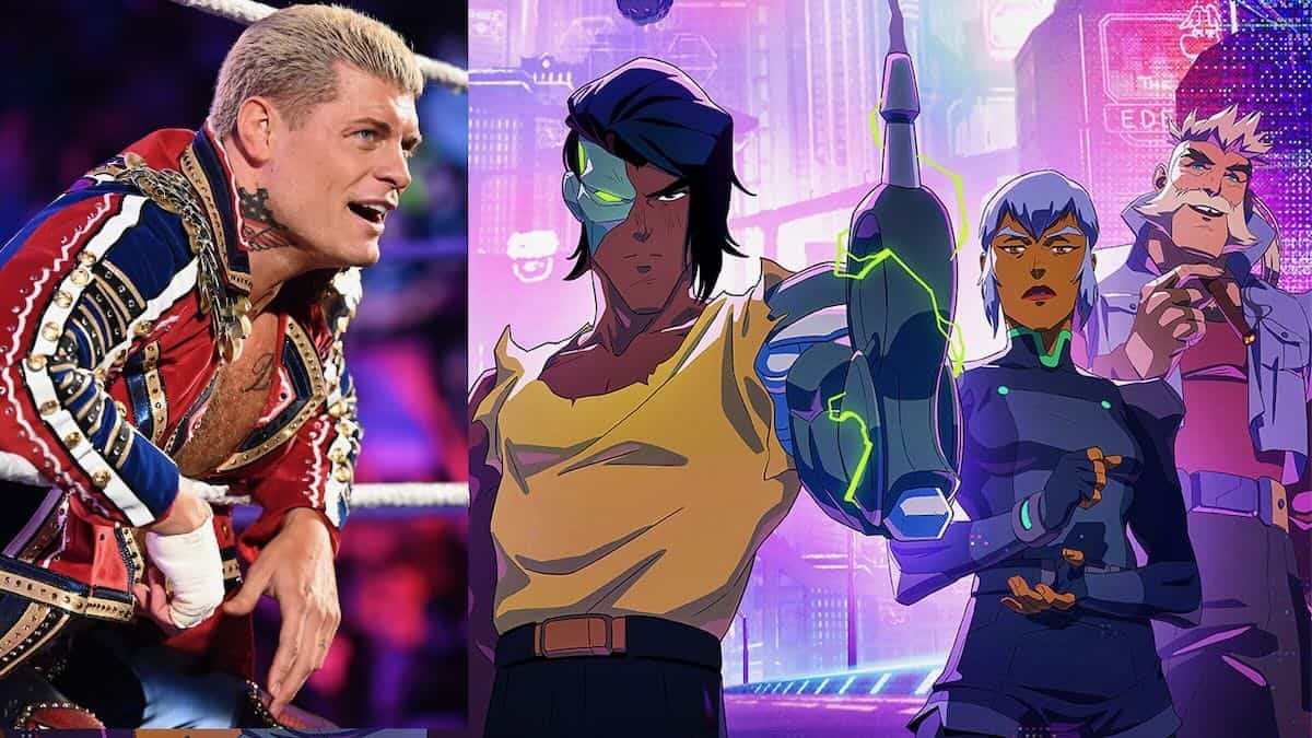 „The American Nightmare“ Cody Rhodes mit Cameo- Auftritt in »Captain Laserhawk«!